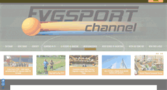 Desktop Screenshot of fvgsportchannel.com
