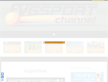 Tablet Screenshot of fvgsportchannel.com